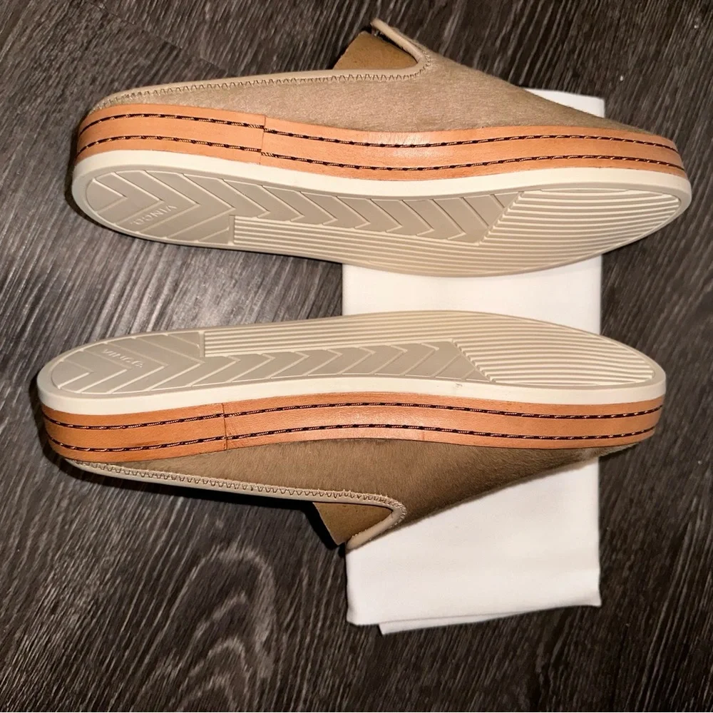 Price Firm - VINCE Calf Hair Flats